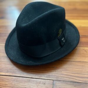 Brixton Black Fedora Hat